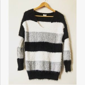 LF striped sweater